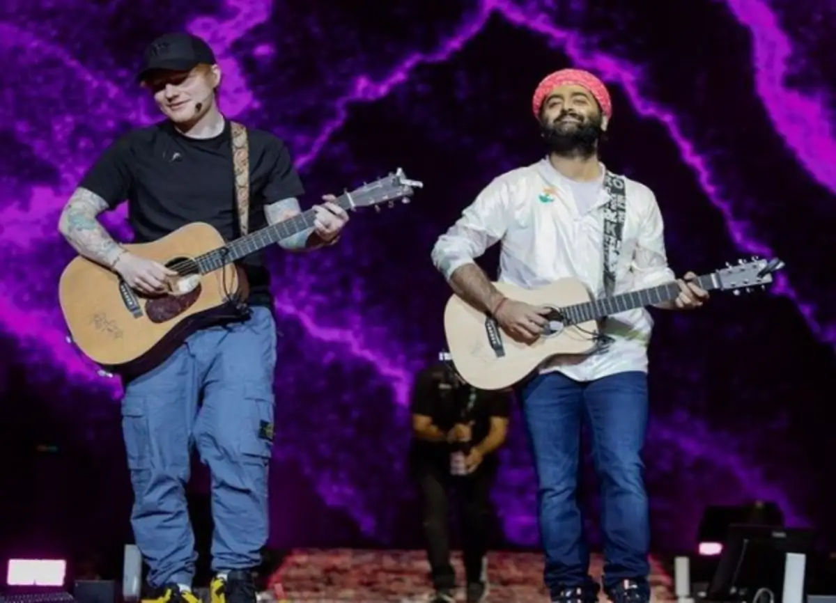 Arijit Singh Performs With Ed Sheeran In London