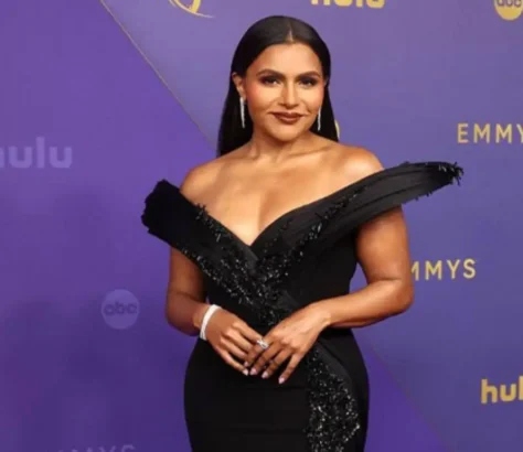 Emmys: Mindy Kaling Dazzles In Gaurav Gupta Gown