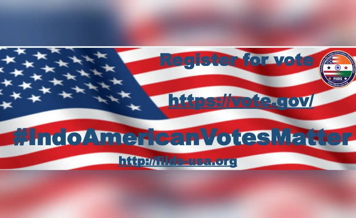 FIIDS Launches "Indo American Votes Matter" Campaign