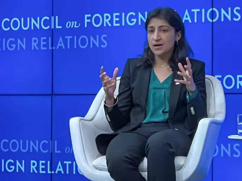 FTC Chair Lina Khan Addresses Critics