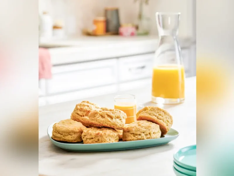 Florida Orange Juice Biscuits