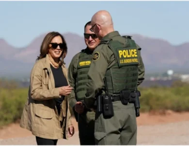 Harris Visits Border, Promises Tougher Control