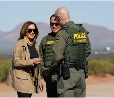 Harris Visits Border, Promises Tougher Control