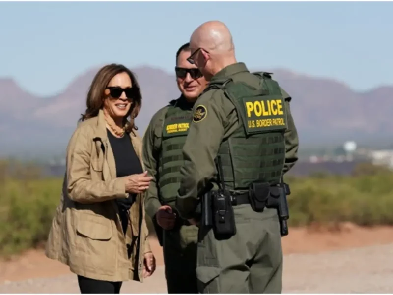 Harris Visits Border, Promises Tougher Control