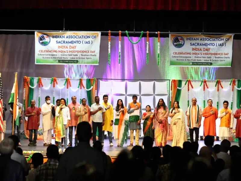 India Association Of Sacramento Celebrates I-Day