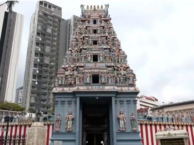 Take A Look At One Of The Oldest Hindu Shrines In Singapore