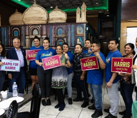 AAPI Victory Fund, Jayapal, Rally GA Voters For Harris-Walz Ticket