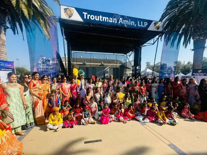 At Irvine Fest, Community Showcases Indian Dance, Fashion