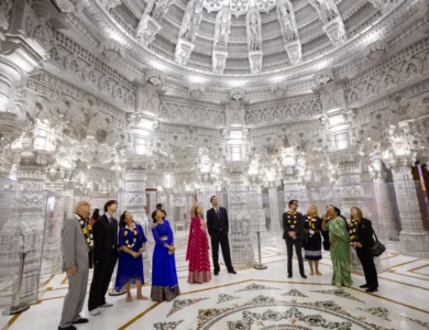 BAPS Hosts Glittering Diwali With Diplomats In LA From 15 Countries