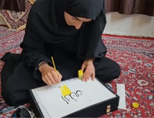 Firdosa Bashir Gains Attention For Her Calligraphy