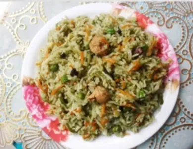 Green Pulao