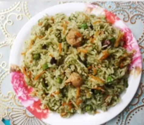 Green Pulao