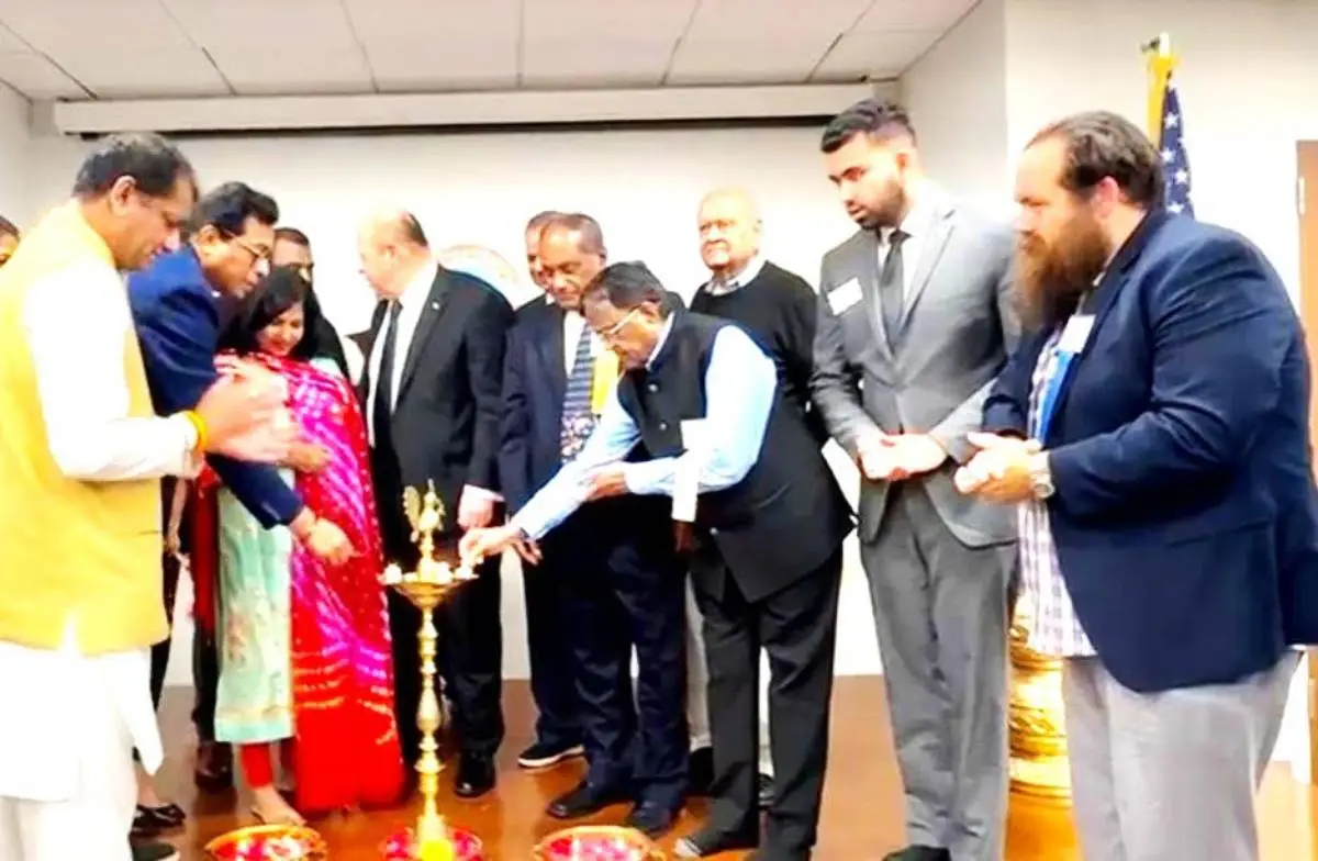 India Collection Of Books Launched At Parsippany Library