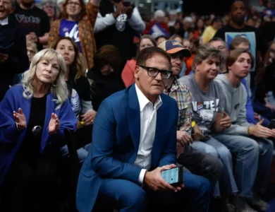 Mark Cuban Stumps For Harris