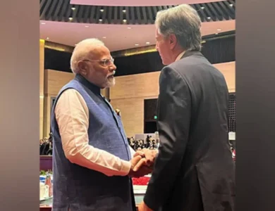 Modi Meets Blinken, Condoles Losses From Hurricane Milton