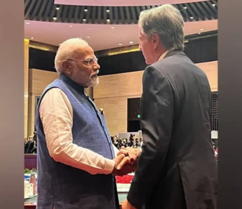 Modi Meets Blinken, Condoles Losses From Hurricane Milton