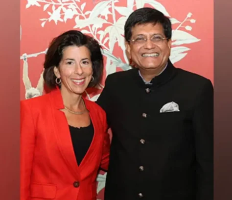 Raimondo, Goyal Discuss US Investment In 20 Indian Cities