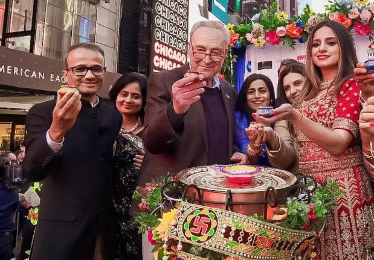 Senator-Chuck-Schumer-Attends-Diwali-Celebrations-In-Times-Square.webp