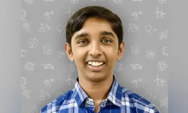 Sirish Subash,14, Named ‘America’s Top Young Scientist’