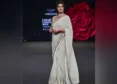 Sushmita Sen Dazzles As Showstopper In Ivory Saree