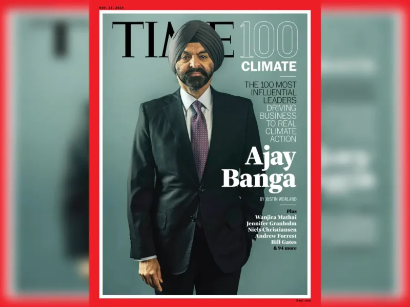 Ajay Banga Leads TIME’s List Of Climate Leaders