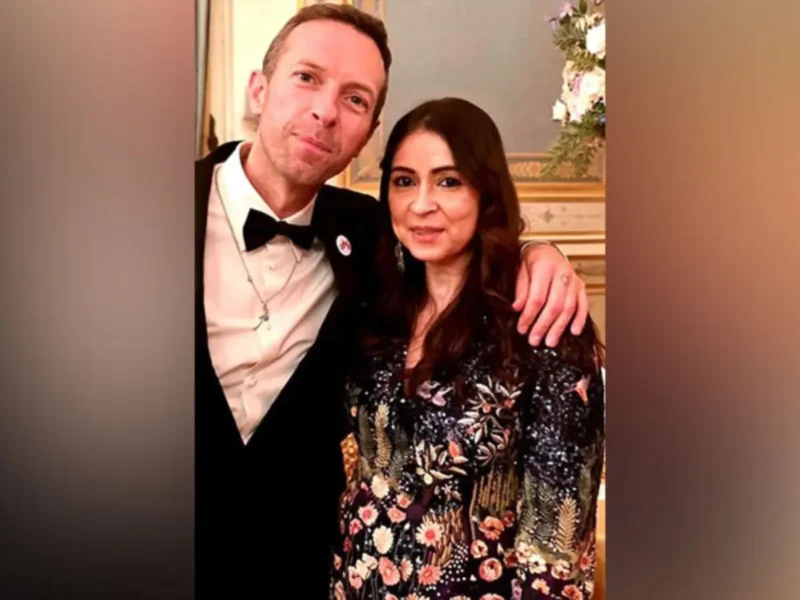 Bhavana Pandey Meets Coldplay’s Chris Martin In Paris