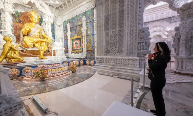 Tulsi Gabbard Visits BAPS, Highlights Hindu Heritage