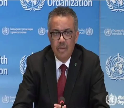 WHO Chief Tedros Warns Climate Crisis Fuels Division, Calls For Unity