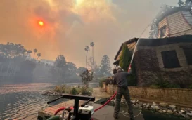 In The Midst Of An Inferno: How The SRF Lake Shrine Endured The LA Wildfires