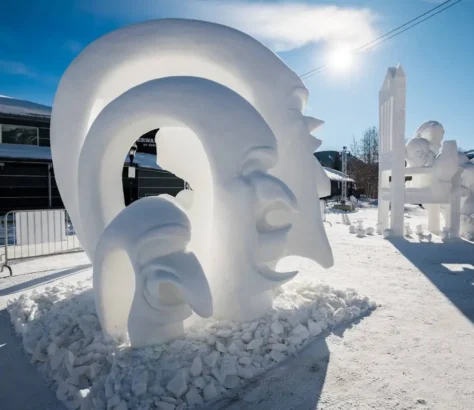 Indian Snow Artists Secure Bronze Medal At Colorado Snow Sculpture Contest