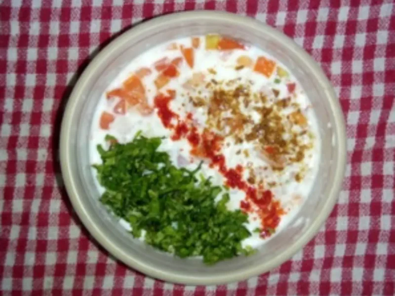 Mixed Vegetable Raita