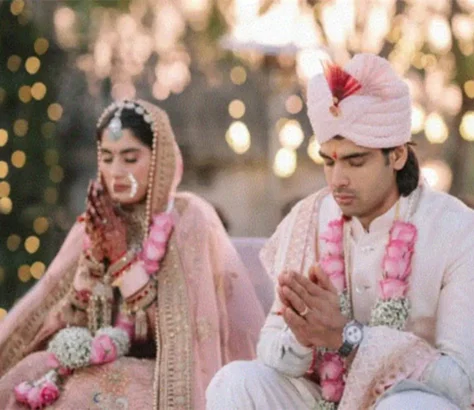 Olympian Neeraj Chopra Shares Pictures After Getting Married