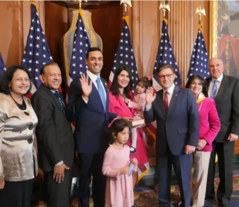 Suhas Subramanyam Sworn Into 119th Congress