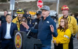 Thousands, Including Hollywood Stars, Flee Los Angeles Amid Wildfire