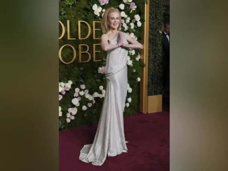 Was That A Namaste From Nicole Kidman?