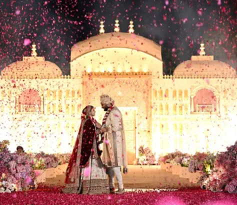 Adanis Shun Wedding Extravagance As Son Jeet Weds In Ahmedabad