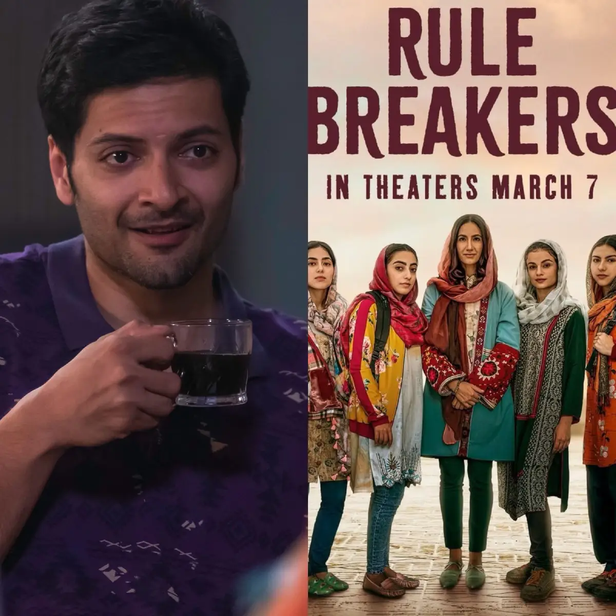 Ali Fazal's Look In Hollywood Film Rule Breakers Unveiled