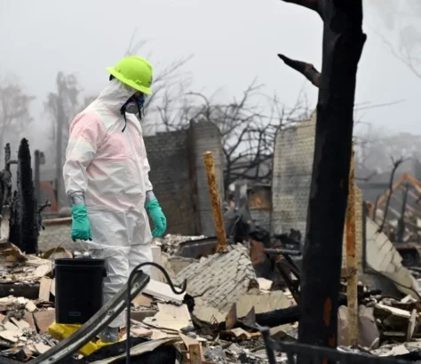 EPA, LA County Working On Largest Wildfire Hazardous Waste Cleanup Ever