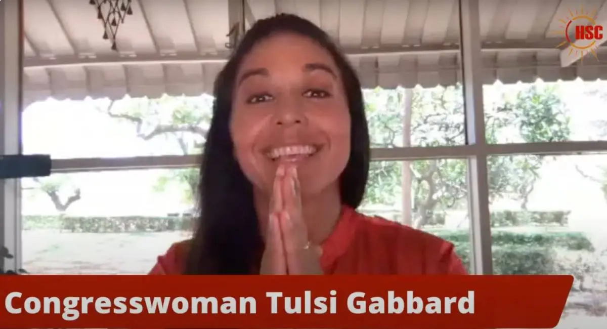 HSC Applauds Tulsi’s Historic Appt. As First Hindu American Cabinet Member