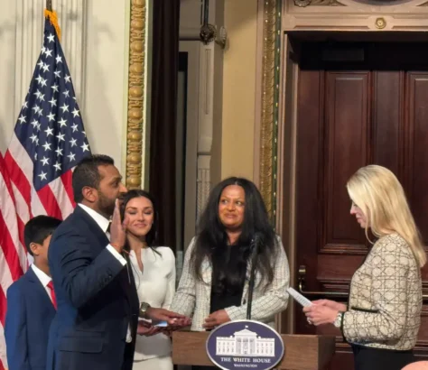 Kash Patel Sworn In As FBI Director, Takes Oath On Bhagavad Gita