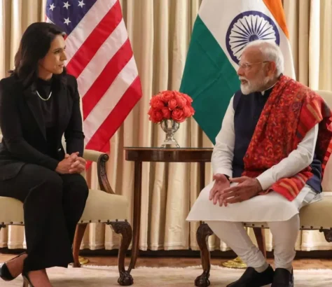 Modi In Washington: Meets Security Officials Tulsi Gabbard, Michael Waltz