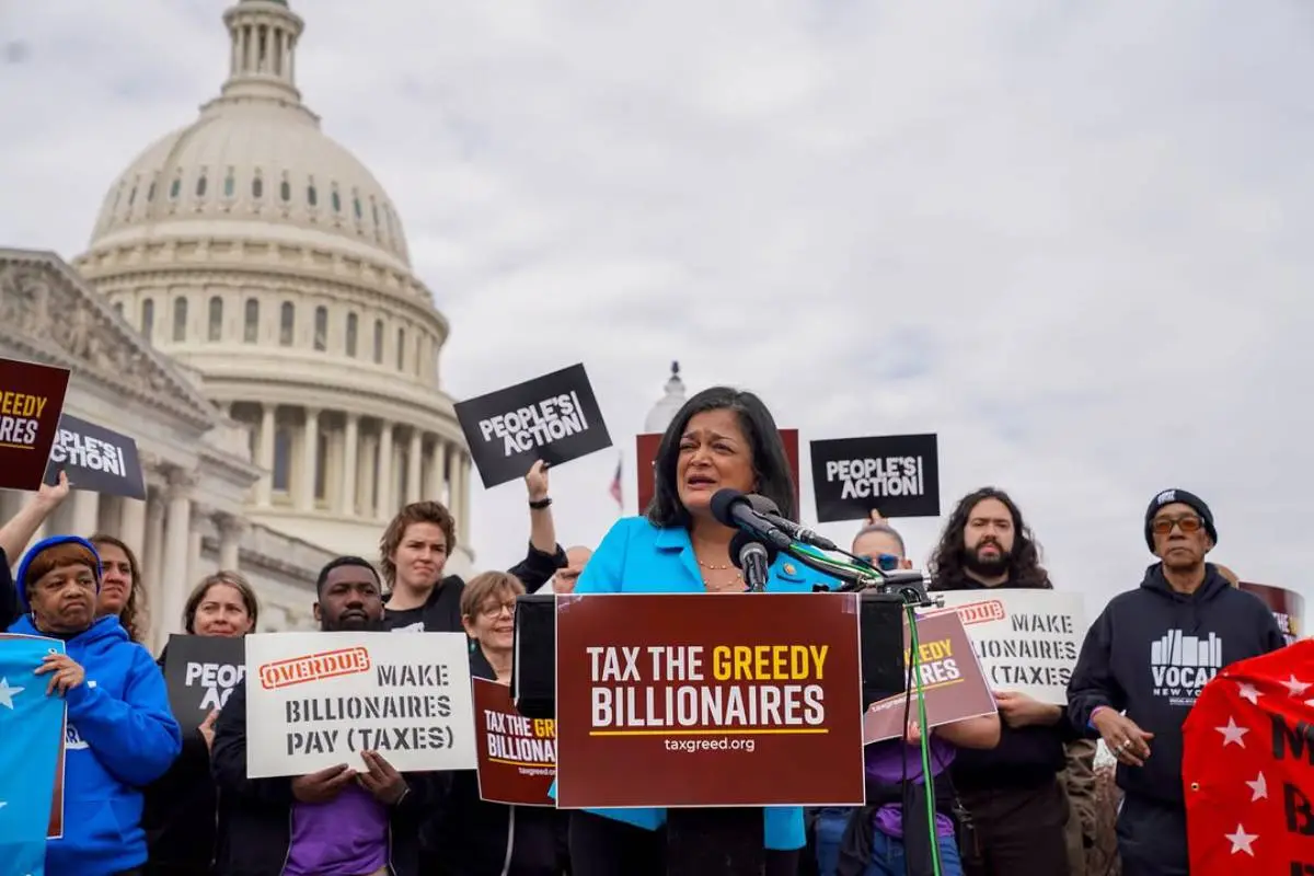 Pramila Jayapal At Packed Townhall: Grieving Is Over, Time For Action