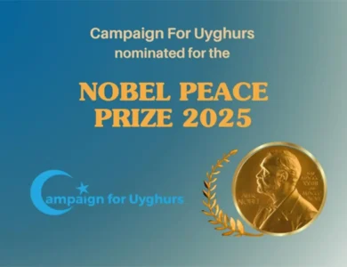 Raja Nominates Uyghur Leader Li Ying For 2025 Nobel Peace Prize