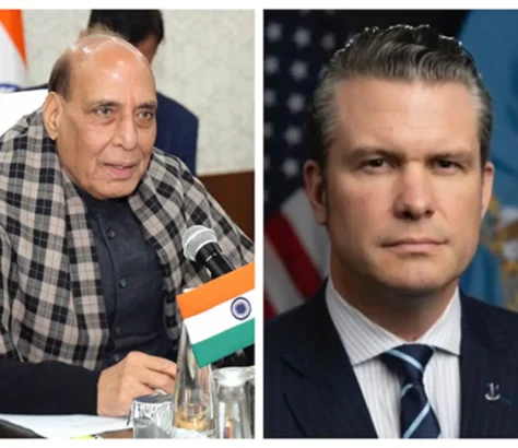 Rajnath, Hegseth Agree To Enhance Cooperation In Indo-Pacific