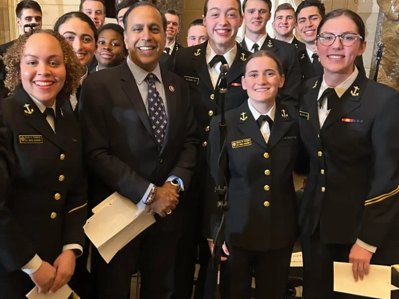 Rep. Krishnamoorthi Recites Gayatri Mantra At National Prayer Breakfast