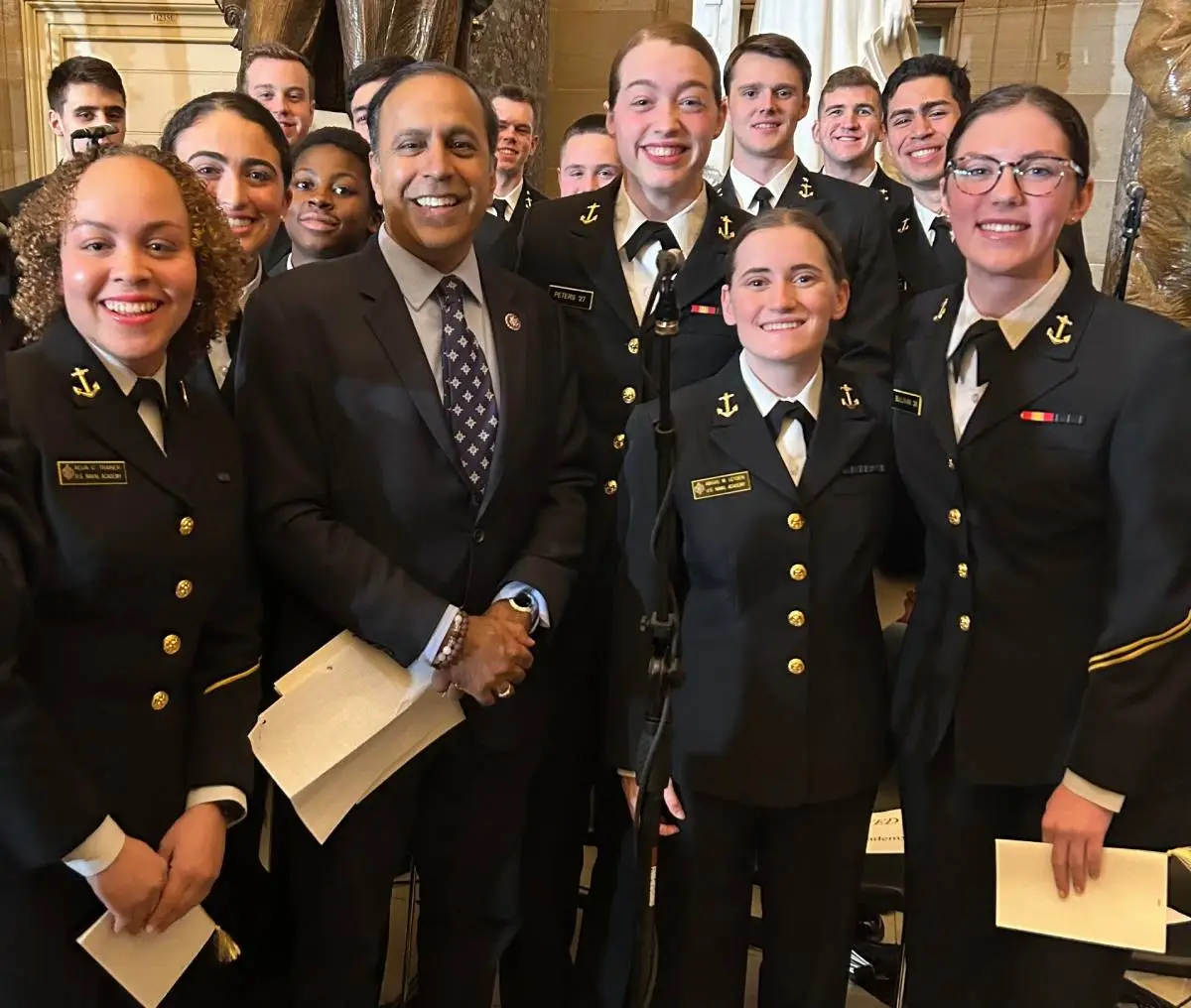 Rep. Krishnamoorthi Recites Gayatri Mantra At National Prayer Breakfast