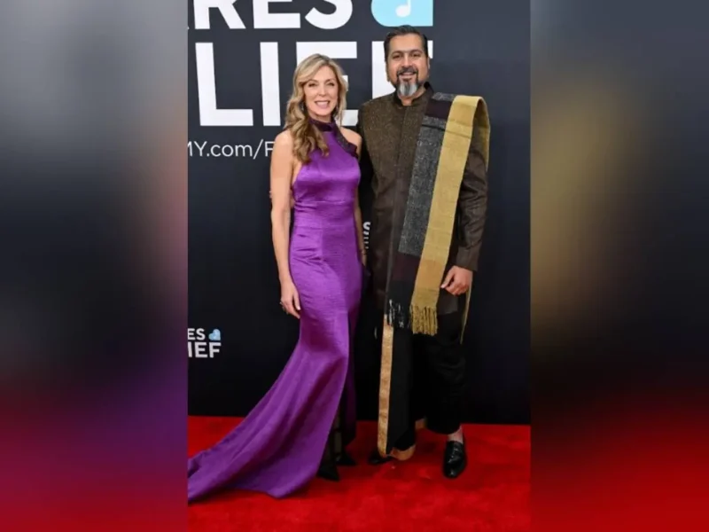 Ricky Kej Dons Indian Attire, Poses With Trump’s Ex-Wife At Grammys