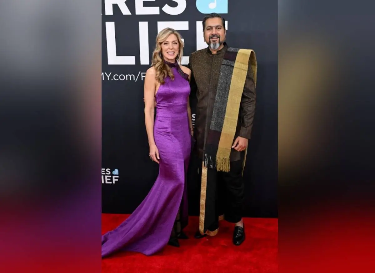 Ricky Kej Dons Indian Attire, Poses With Trump’s Ex-Wife At Grammys