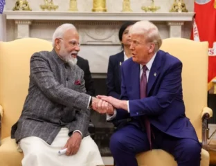 Tariffs, Immigration Issues Loom; Modi Attends Press Conference; Trump Pushes To Be Main Supplier Of Energy, Defense