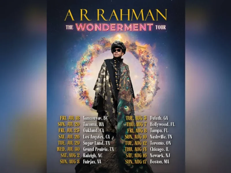 A.R. Rahman Announces 2025 North American Tour